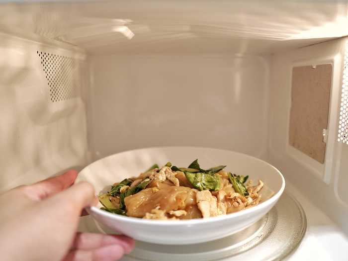 If you do choose to microwave your food, make sure to store leftovers in high-quality containers.