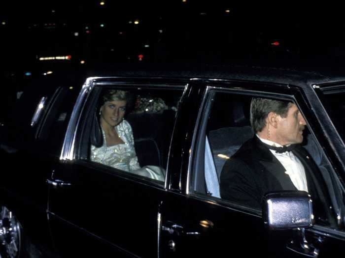 That evening, Diana attended the banner event of her tour: a gala hosted at Brooklyn Academy of Music (BAM) that included a performance of the Welsh opera 