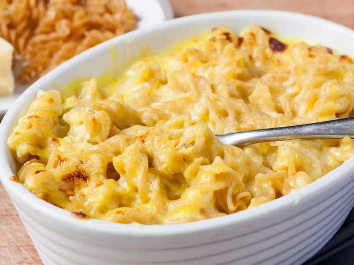Another Southern Thanksgiving dish is macaroni and cheese, although it can be found on other tables across the country, too.