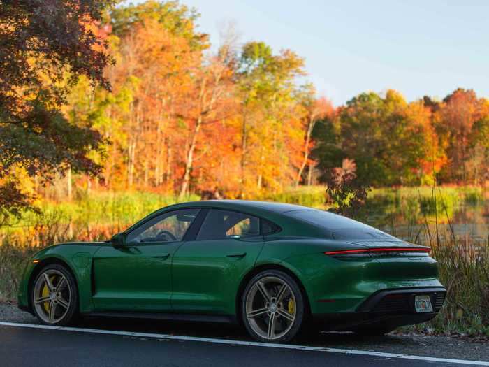 After $39,890 in options, this is the loaner Porsche let me borrow for a weekend — all $144,000 of it.