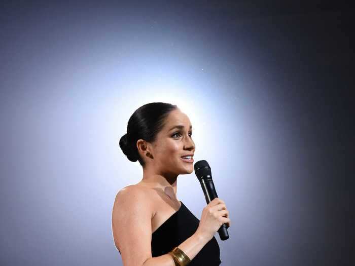 Everyone was buzzing after Markle made an appearance at the British Fashion Awards in December 2018.