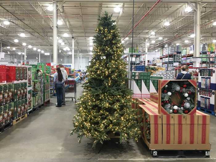 And if you still need a Christmas tree, Costco