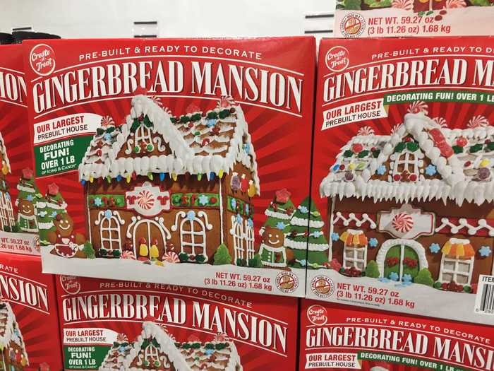 This DIY kit has everything you need to make an epic gingerbread house.