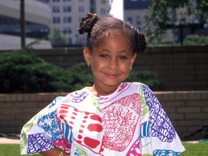 Raven-Symoné began starring on "The Cosby Show" when she was just 4 years old.