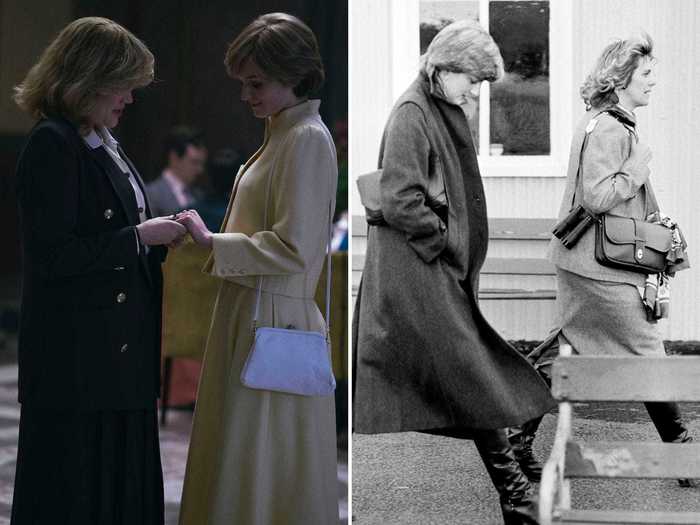 "The Crown" shows an awkward lunch between Princess Diana and Camilla Parker Bowles, but the series skips the moment the princess confronted Camilla about the affair.