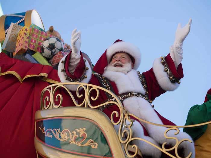 Santa Claus has become a mainstay at the Macy