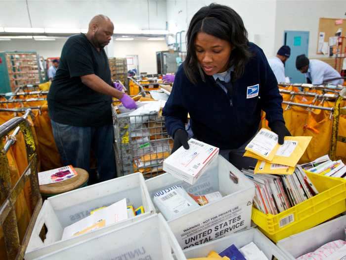 Oh, how times have changed. Snail mail is undoubtedly still an important part of the winter holidays, but in a different way, thanks to online shopping.