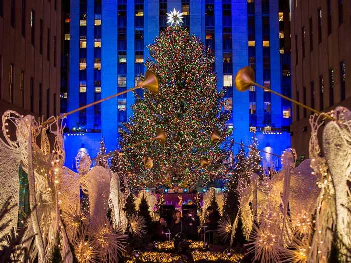 The famous tree continues to be a symbol of holiday festivities in Manhattan.