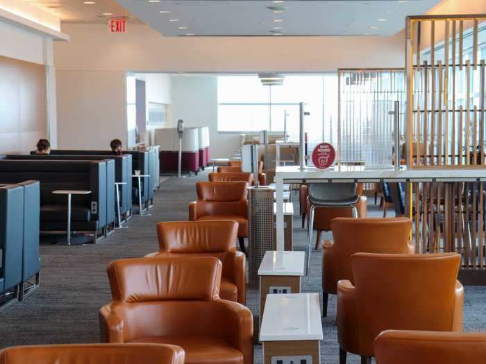 Delta is removing 40% of its seats in the Terminal 4 lounge and will cap entry to 80% of that reduced number. Entry will then be one in, one out.