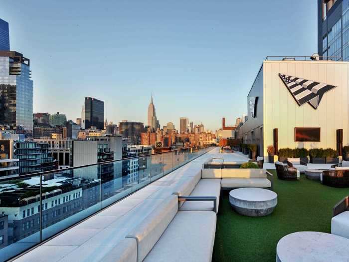 Finally, the office has a 9,000 square foot rooftop terrace.