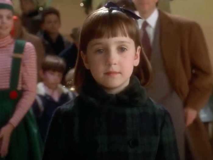 Mara Wilson starred in the 1994 remake of the holiday classic "Miracle on 34th Street."