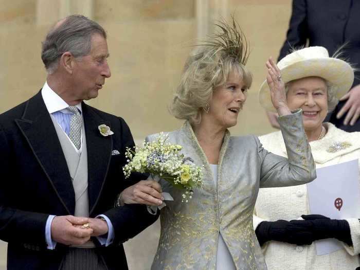 April 9, 2005: Prince Charles and Camilla officially married after years of courtship.