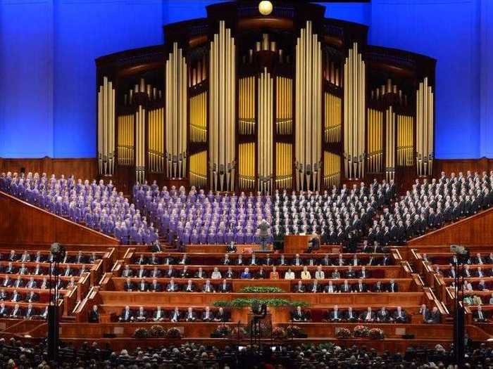 The Mormon Tabernacle Choir is constantly on tour, but during the holidays they take a break and perform in their home state of Utah.
