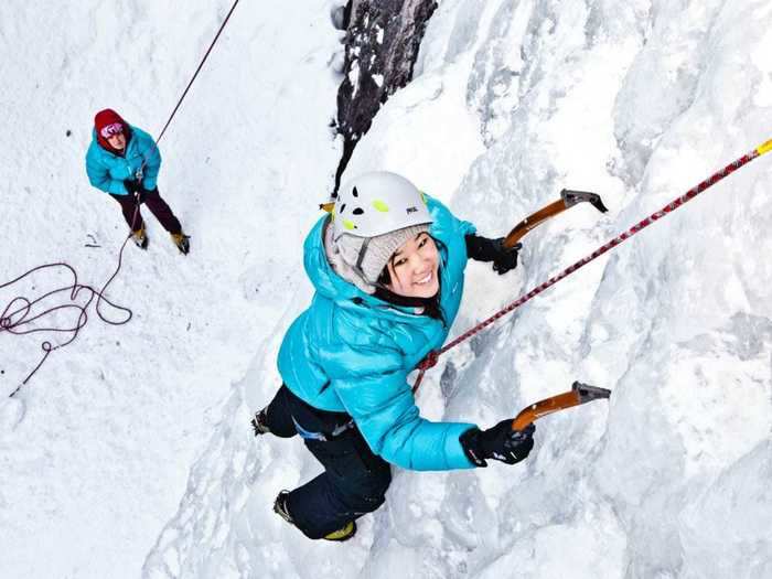 December in Montana is about athletic endurance during the Bozeman Ice Climbing Festival.