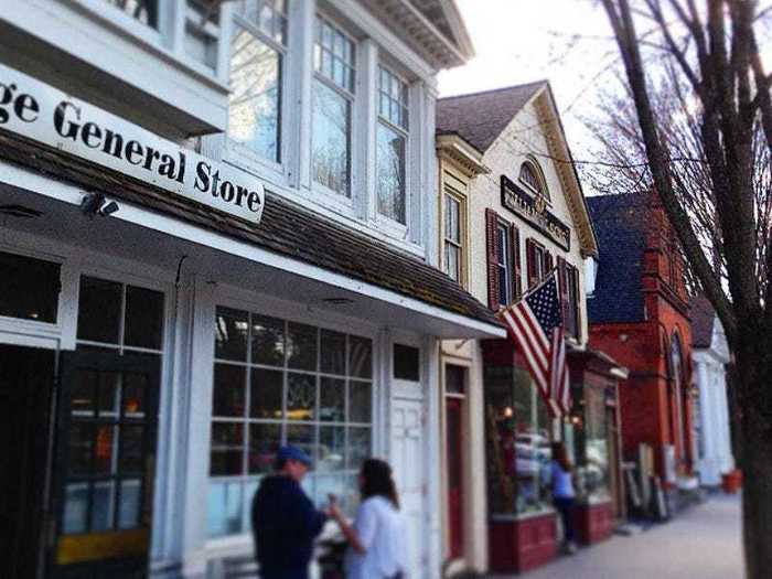 Stockbridge is the Christmas capital of Massachusetts, as made famous by Norman Rockwell