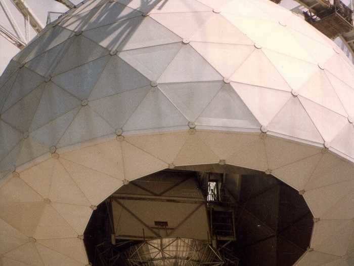 In 1997, the observatory got its Gregorian Dome.