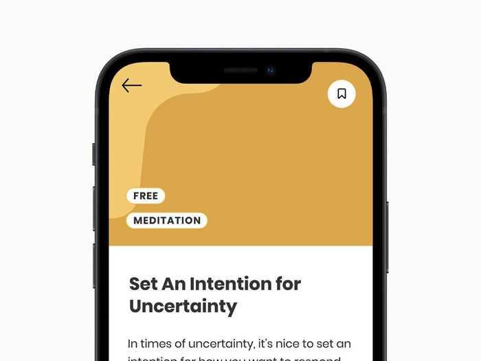 Apple also chose a few app trends to highlight, along with the apps that exemplified them. First was Shine, a mental health app that added a section about the "intersectionality of mental health and Black lives."