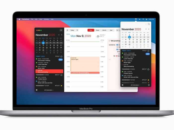 Calendar and task management app Fantastical was Apple