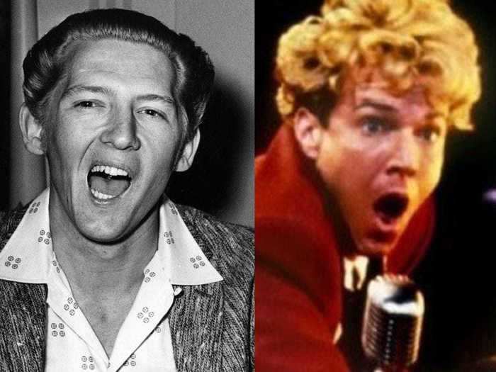 Dennis Quaid took on Jerry Lee Lewis for "Great Balls of Fire."