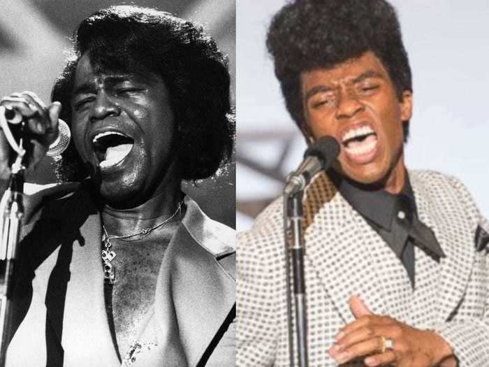 "Black Panther" star Chadwick Boseman channeled his inner funk and broke it down as James Brown in 2014