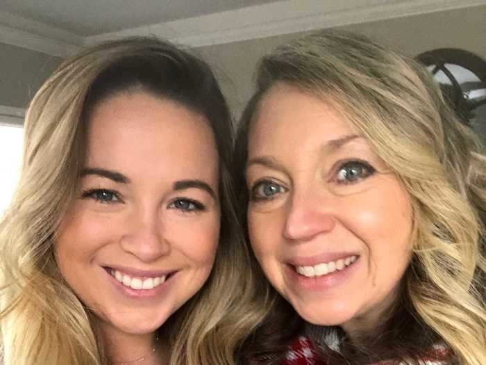 After Lockwood had her second miscarriage in December 2018, Loving sent her daughter a text: "I really want to be your surrogate."