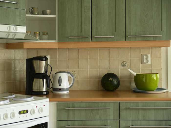 Green cabinets could be one of the biggest kitchen trends of 2021.