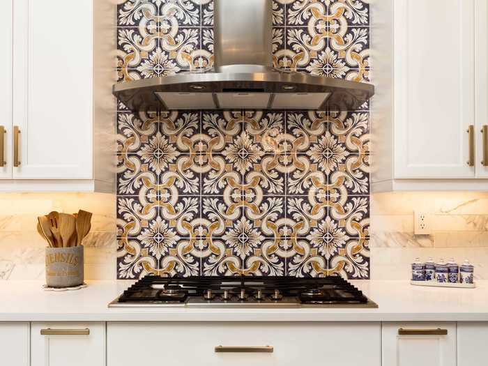 Rustic ceramics may edge out smooth tiling in the kitchen.