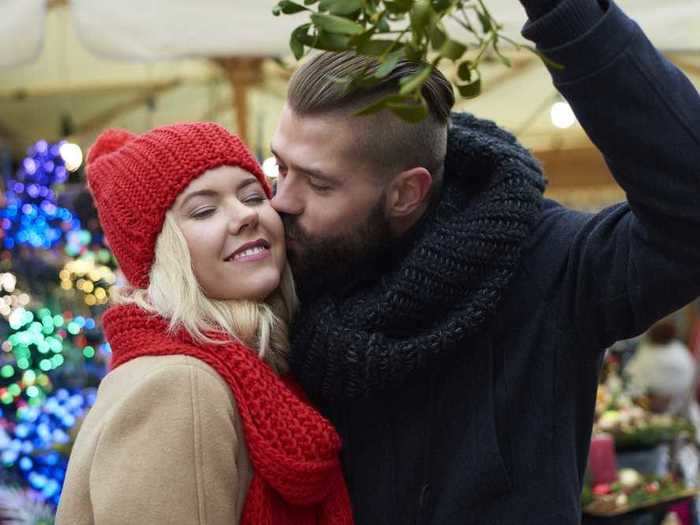 Mistletoe used to be used to pardon criminals.