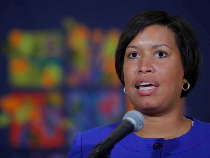 Washington, DC Mayor Muriel Bowser