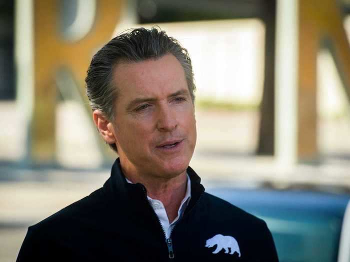 California Gov. Gavin Newsom