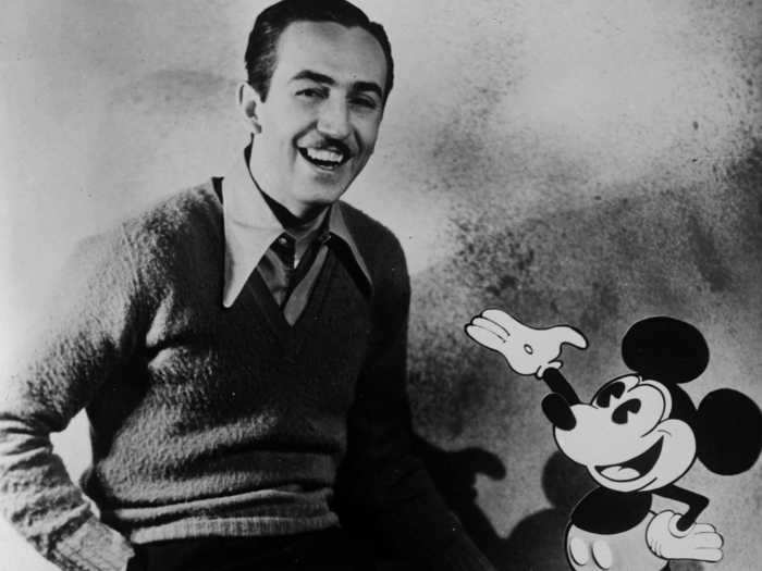 MYTH: He created Mickey Mouse by himself.