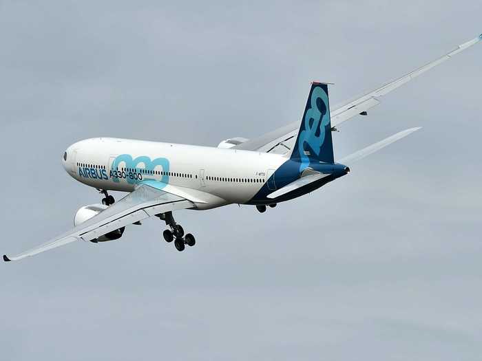 Although flying for a major carrier like Kuwait Airways, the A330-800neo won