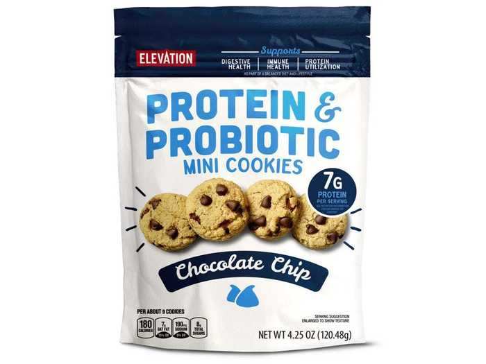 Reach your resolutions with the Elevation protein and probiotic mini cookies.