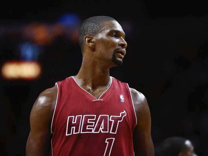 12. Chris Bosh - $239 million