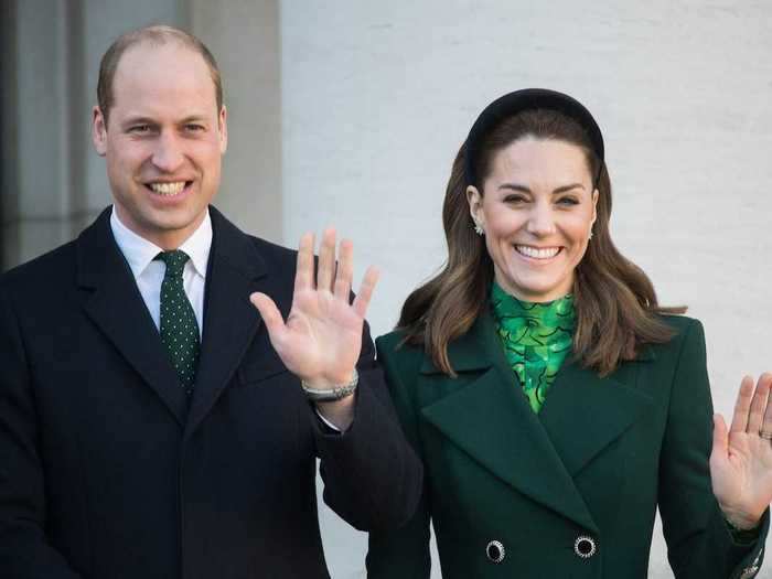 March: During the visit, William joked that he and Middleton were "spreading coronavirus" - a comment that didn