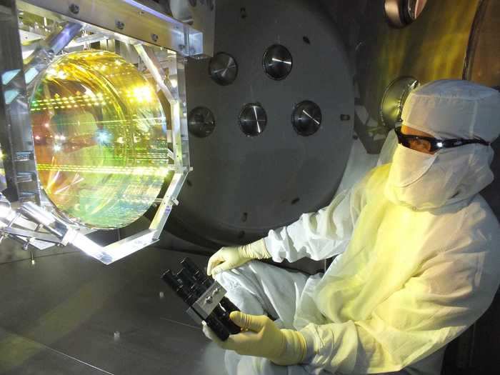 A physicist measuring those changes in brightness is thus measuring and observing gravitational waves.