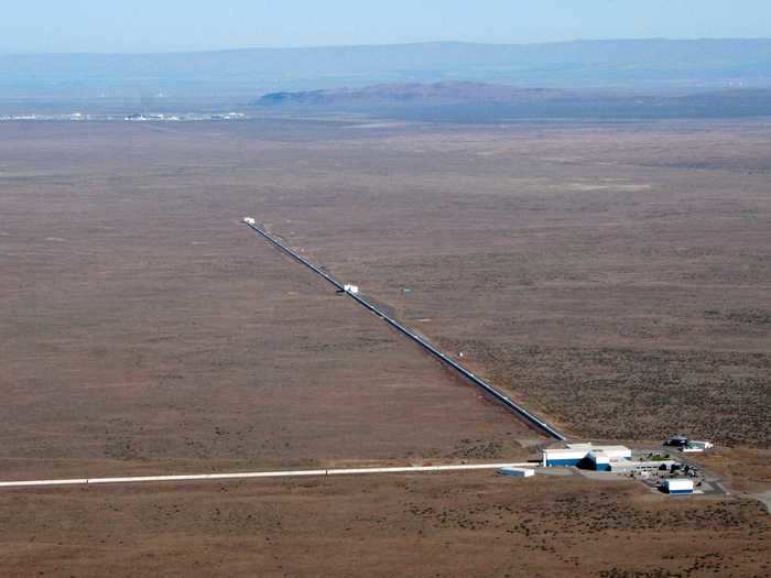 In the late 1990s, researchers built two huge experiments in an attempt to pick up gravitational waves.