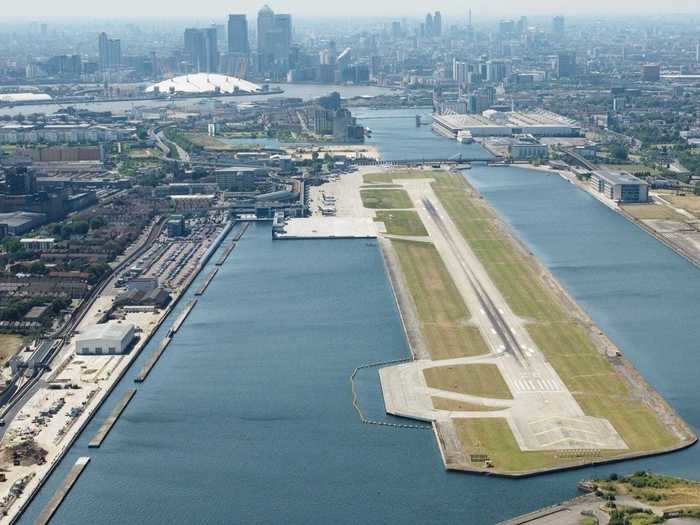 Among them is London City Airport, a single-runway airport in the heart of London that