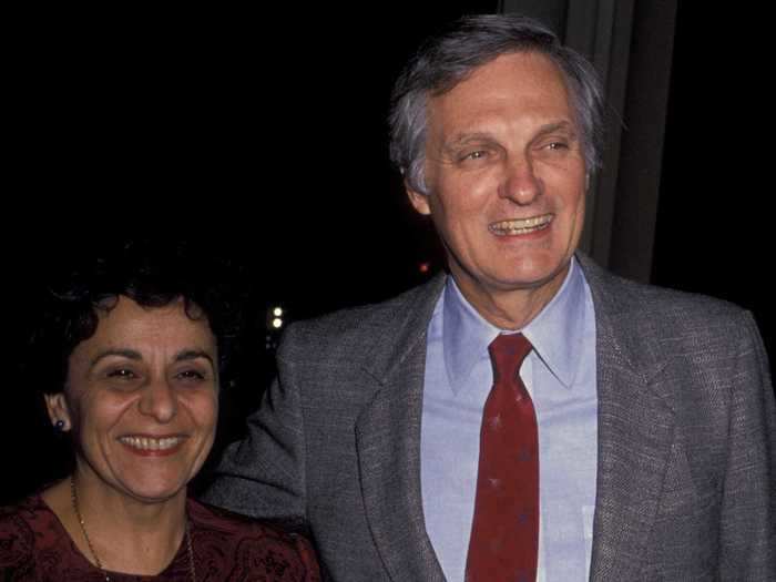 Alan Alda grew up Catholic, while his wife, Arlene Weiss, is Jewish.