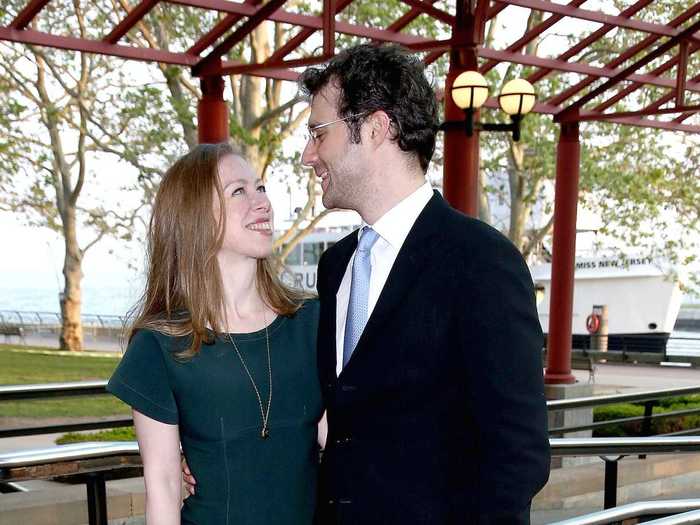 Marc Mezvinsky and Chelsea Clinton were married in an interfaith ceremony in 2010.