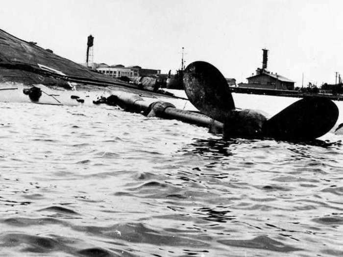 The USS Oklahoma was considered too old to be worth repairing.