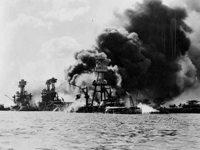 More than 90 ships were anchored at Pearl Harbor. The primary targets were the eight battleships in Battleship Row.