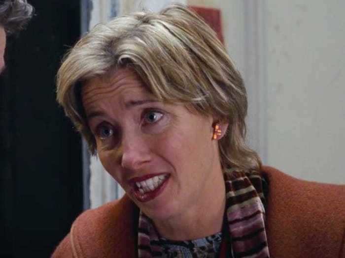 Emma Thompson channeled one of her real-life heartbreaks in the film.