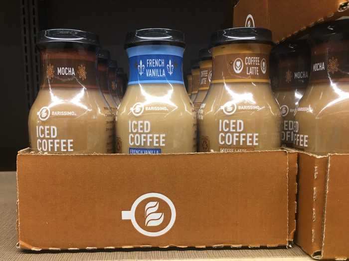 This ready-to-drink iced coffee comes in three different flavors.