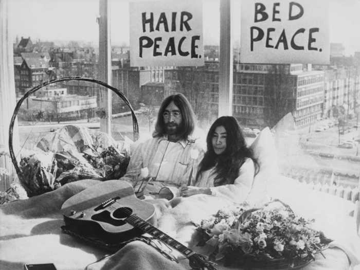 Lennon used to take naps in an old coffin, according to a biography of his one-time manager.