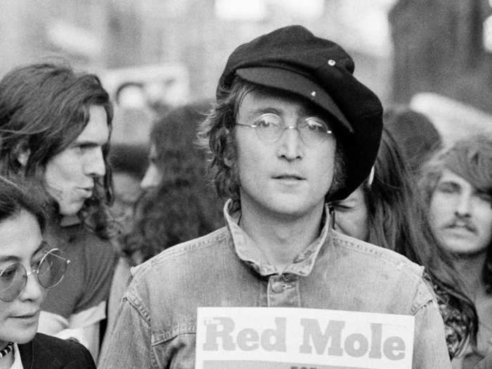 Lennon was overly critical of his voice.