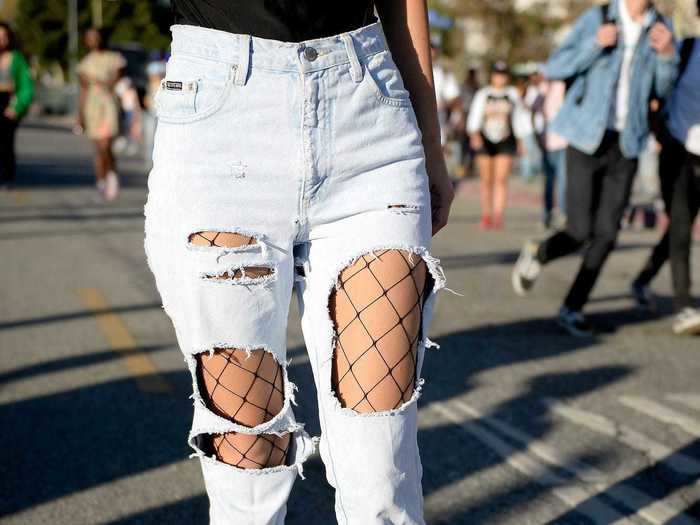 You can finally say goodbye to your ripped jeans.