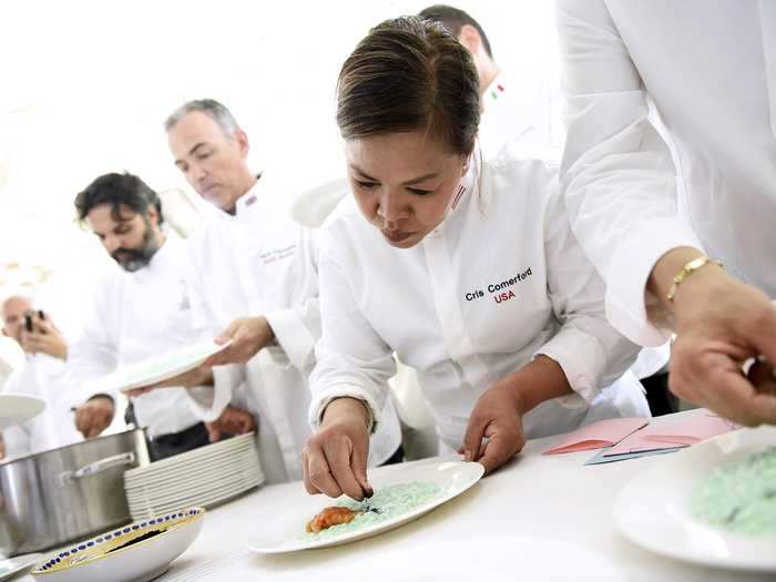 At official White House functions, vice presidents enjoy food prepared by the executive chef and executive pastry chef.