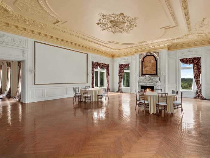 In addition to the eat-in kitchen, the home also has a separate formal dining room, big enough to entertain many guests.