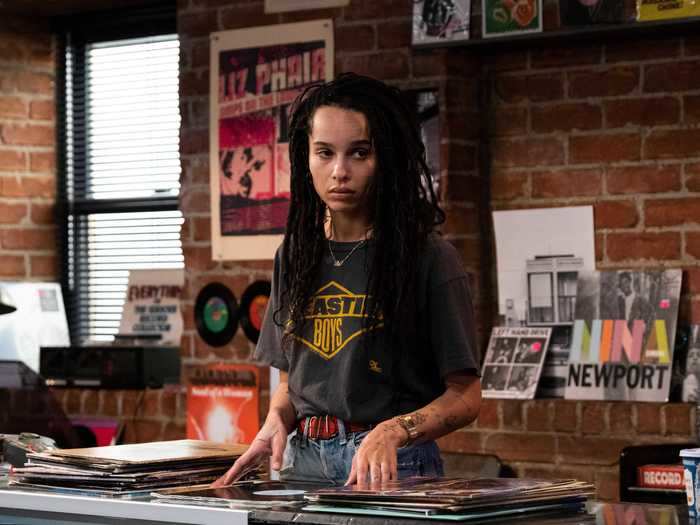 Critics praised Zoë Kravitz for taking "High Fidelity" to new heights.